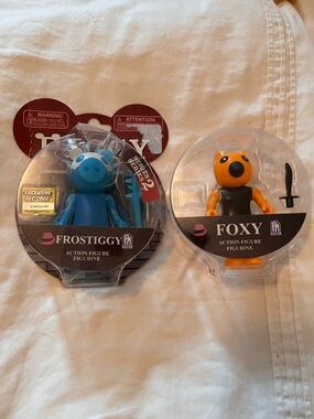 Piggy Action Figures - Collectible Kids Toy. Frostiggy. Foxy